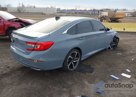 2022 Honda Accord Hybrid Sport z USA, uszkodzony, nr VIN 1HGCV3F20NA040784